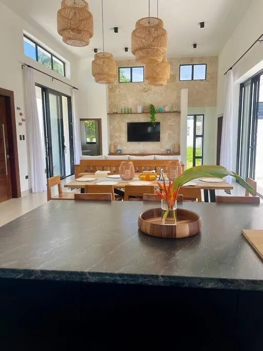 Casa Palmera Encuentro Cabarete Comfort Y Naturaleza Cerca De Todo ヴィラ